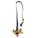 Heartfelt bookmark - leopard face