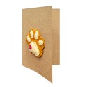 Heartfelt card - pawprint