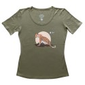 Ladies tee - Leopard Moon