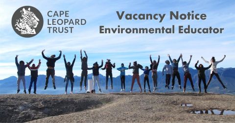 Cape Leopard Trust Vacancy – Environmental Educator