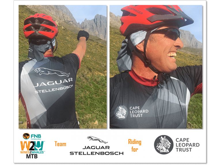 Raising awareness of leopards through the FNB Wines2Whales 2017 Race