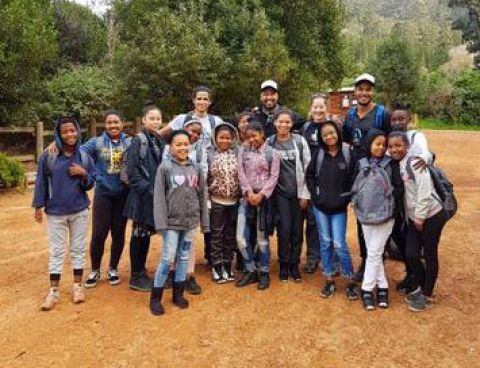 BRAVE ROCK GIRLS Outreach and Educational Experience - Hiking Cape Town South Africa